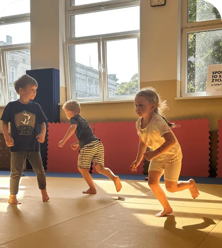 Trening próbny w Gokyo Judo